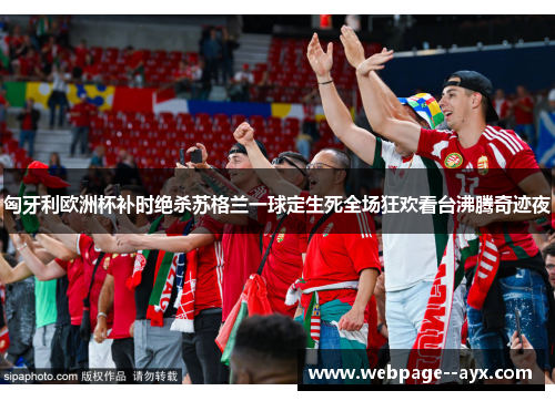 匈牙利欧洲杯补时绝杀苏格兰一球定生死全场狂欢看台沸腾奇迹夜